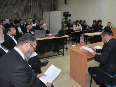 השתלמות מקצועית בשיתוף לשכת הטוענים הרבניים